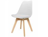 Modern Tulip Dining Chair - White - Interior Furnishes